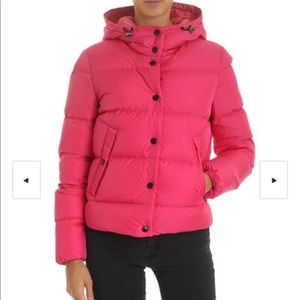 Moncler Lena pink down coat jacket puffer Sz 2